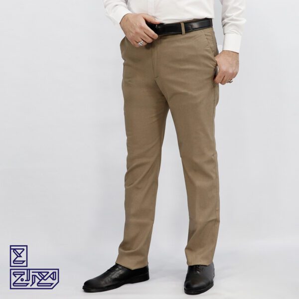 شلوارپارچه ای گاباردین یک طرف کش 2095