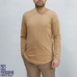 تیشرت پنبه لانگ ماراتن 01101289