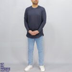 بلوز پنبه ژاکارد لانگ 1279