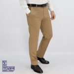 شلوارپارچه ای گاباردین یک طرف کش 2095