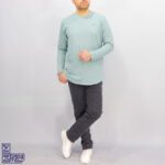 بلوز پنبه ژاکارد لانگ 1279