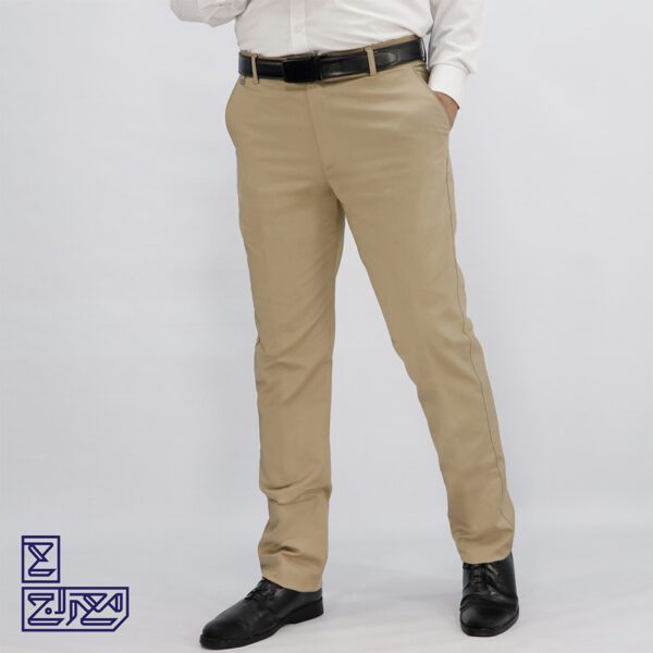 شلوارپارچه ای گاباردین یک طرف کش 2095