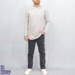 بلوز پنبه ژاکارد لانگ 1279