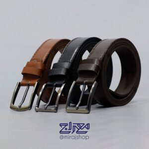 کمربند زبانه دار چرم طبیعی اعلا 1220