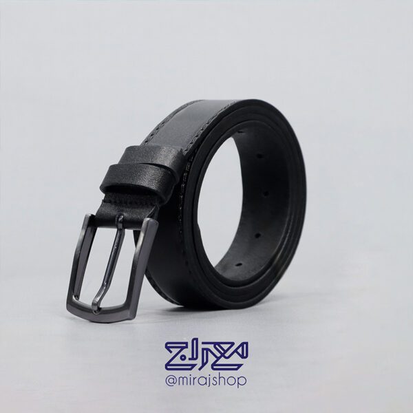 کمربند زبانه دار چرم طبیعی اعلا 1220