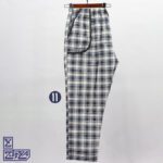 شلوار کتان خانگی 4 خانه