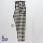 شلوار کتان خانگی 4 خانه