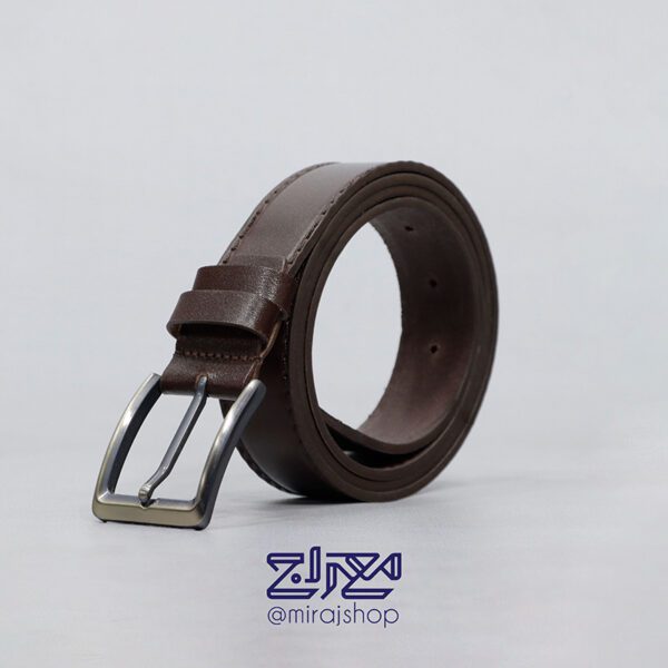 کمربند زبانه دار چرم طبیعی اعلا 1220