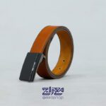 کمربند پلاکی چرم طبیعی اعلا 1223