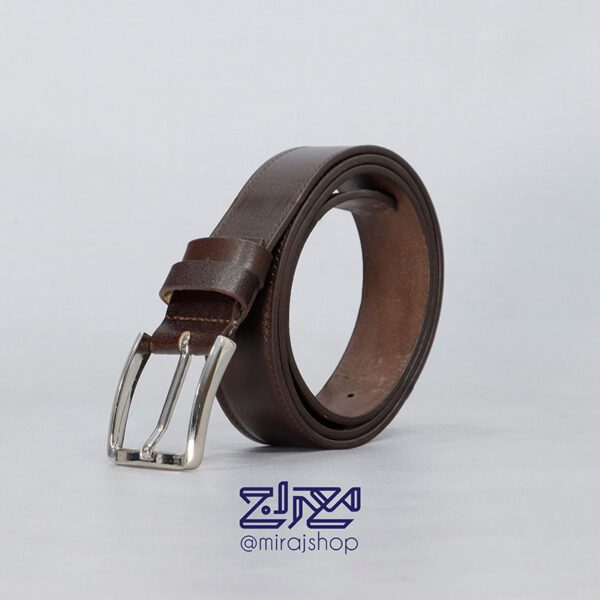 کمربند زبانه دار چرم طبیعی اعلا 1219