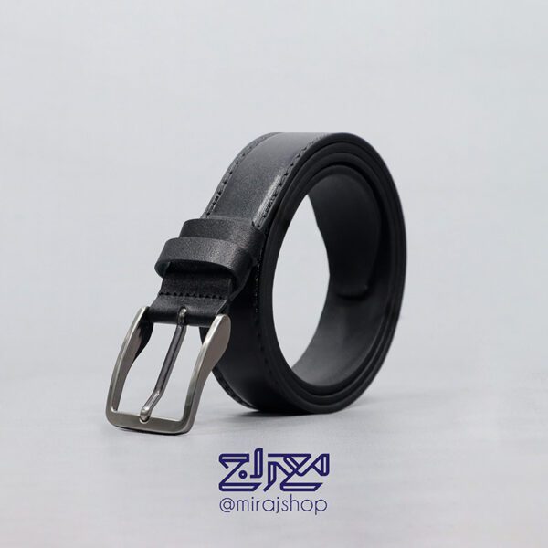 کمربند زبانه دار چرم طبیعی اعلا 1220