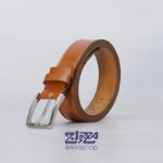 کمربند زبانه دار چرم طبیعی اعلا 1219
