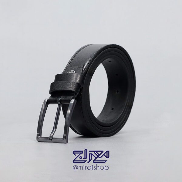کمربند زبانه دار چرم طبیعی اعلا 1220