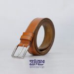 کمربند زبانه دار چرم طبیعی اعلا 1219