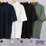 تیشرت پنبه جودون جاپی نقطه ای