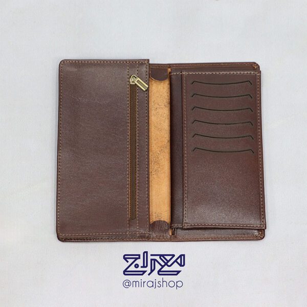 کیف پول چرم گاوی