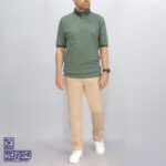 تیشرت پنبه جودون جاپی نقطه ای