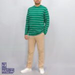 تیشرت پنبه رینگر یقه گرد