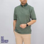 تیشرت پنبه جودون جاپی نقطه ای