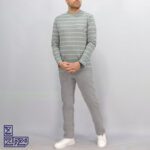 تیشرت پنبه رینگر یقه گرد