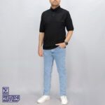 تیشرت پنبه جودون جاپی نقطه ای