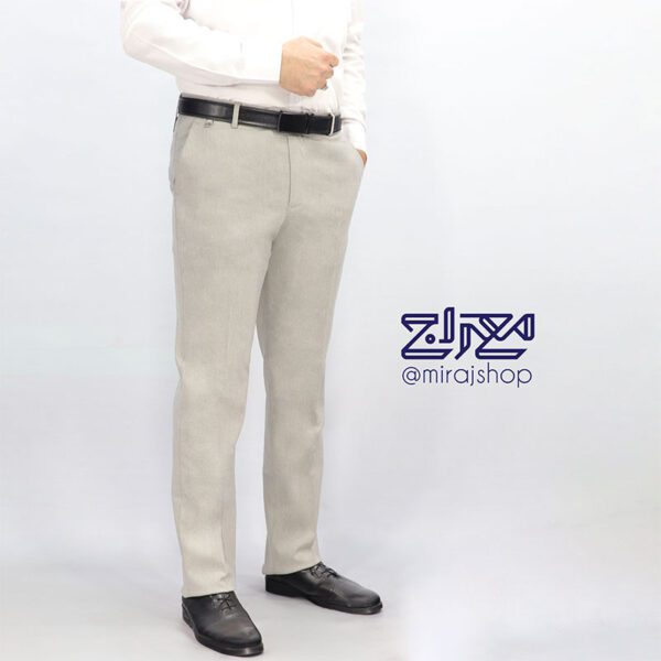 شلوار پارچه ای کشی گاباردین فرانل