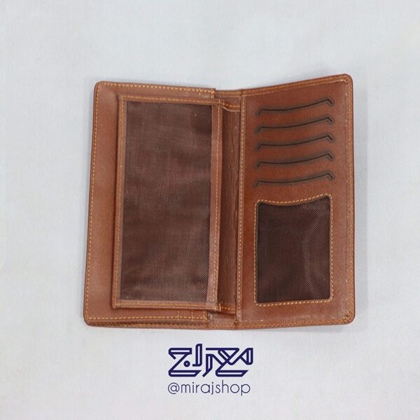 کیف پول چرم گاوی