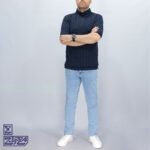 تیشرت پنبه جودون جاپی نقطه ای