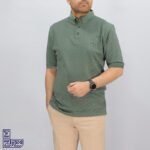 تیشرت پنبه جودون چاپی نقطه ای