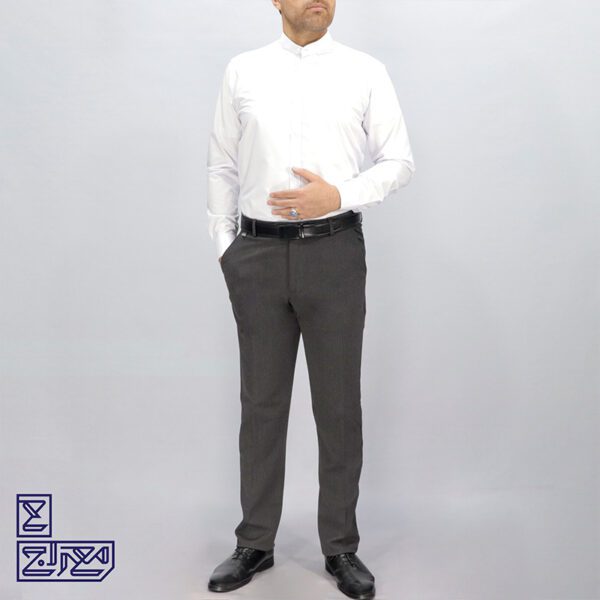 پیراهن کرپ یقه دیپلمات