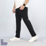 شلوار لی پنبه ای نیمه اسپرت