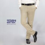 شلوار کتان کاغذی کشی