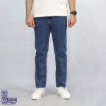 شلوار لی پنبه ای نیمه اسپرت