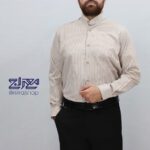 پیراهن خطی یقه دیپلمات