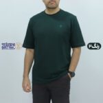 تیشرت پنبه یقه گرد آستین کوتاه