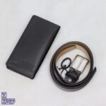 ست کیف و کمربند چرم تبریز
