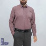 پیراهن تترون اسلپ دکمه مخفی