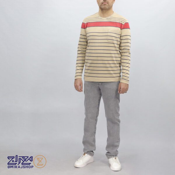 بلوز پنبه ای آنزیم شور یقه گرد