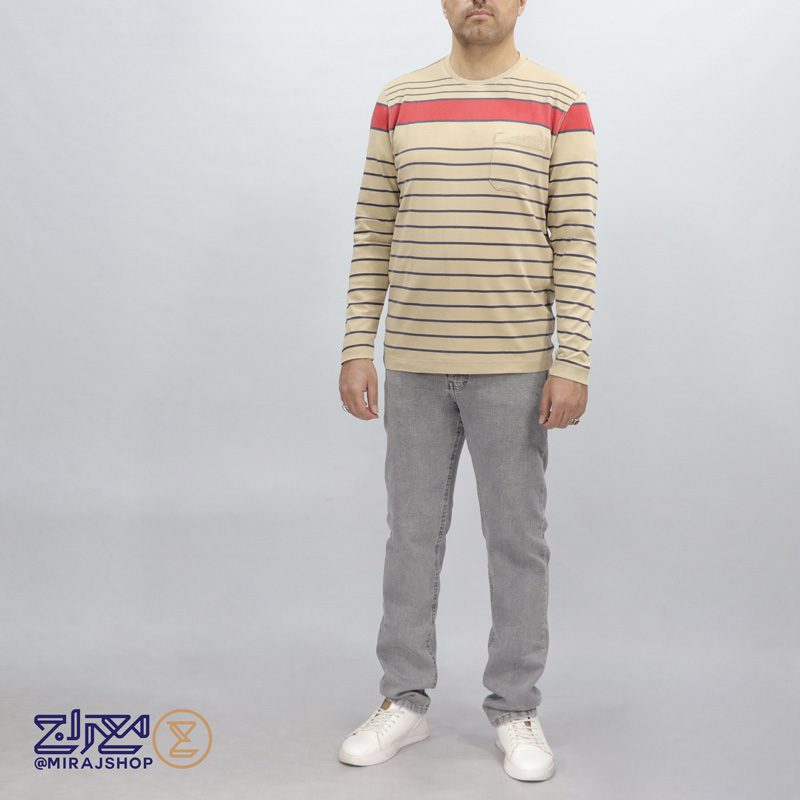 2.2 بلوز پنبه ای آنزیم شور یقه گرد