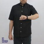 پیراهن پنبه چاپی آستین کوتاه سورنا