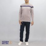 بلوز پنبه ای آنزیم شور یقه گرد