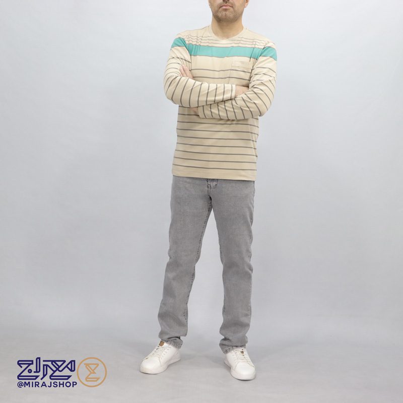 4.4 بلوز پنبه ای آنزیم شور یقه گرد