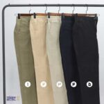 شلوار کتان مردانه کاغذی کمر کش