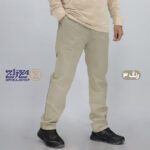شلوار کتان مردانه کاغذی کمر کش