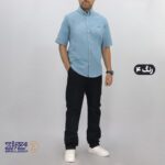 شلوار کتان مردانه کاغذی کمر کش