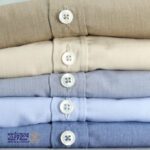 پیراهن تترون ملانژ مردانه