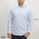 پیراهن تترون ملانژ مردانه