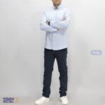 پیراهن تترون ملانژ مردانه