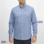 پیراهن تترون ملانژ مردانه