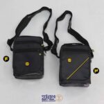 کیف دوشی برزنتی جلو نقاب مردانه